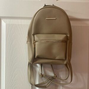 Ardene taupe small backpack
